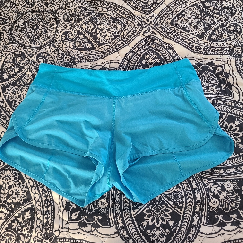 lululemon athletica Women's Turquoise Athletic Shorts